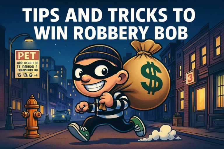 Tips and tricks to win Robbery Bob – stealth strategy gameplay image